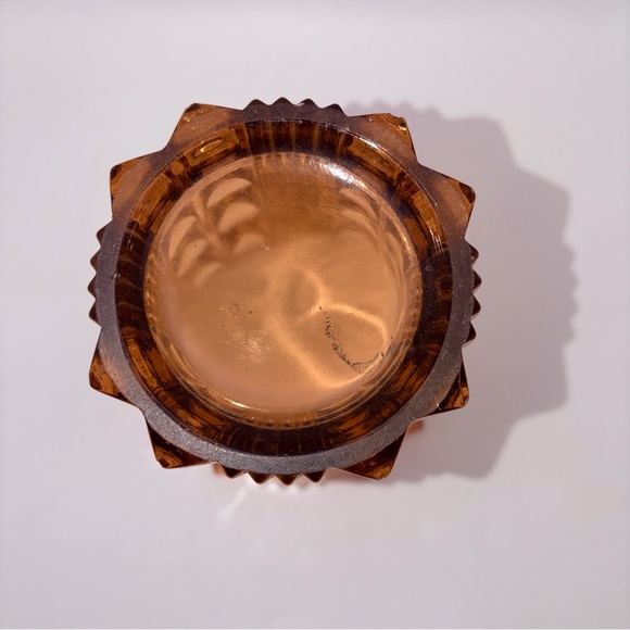 Artdeco Stolze vase pink peach pressed glass 1930's | Art Deco Style | 8” Tall - Picture 9 of 11